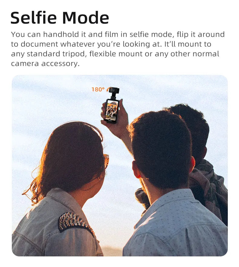 M5 Action Camera 4k Handheld Pocket Digital Camcorder