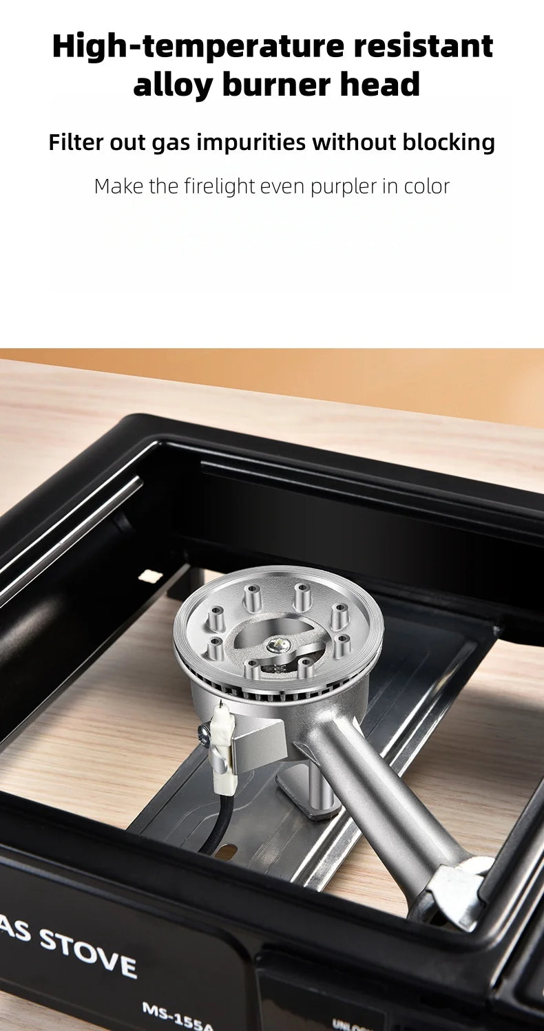 Dual-purpose portable outdoor cartridge stove, outdoor Cas stove, barbecue gas stove, gas stove for household use, gas stove