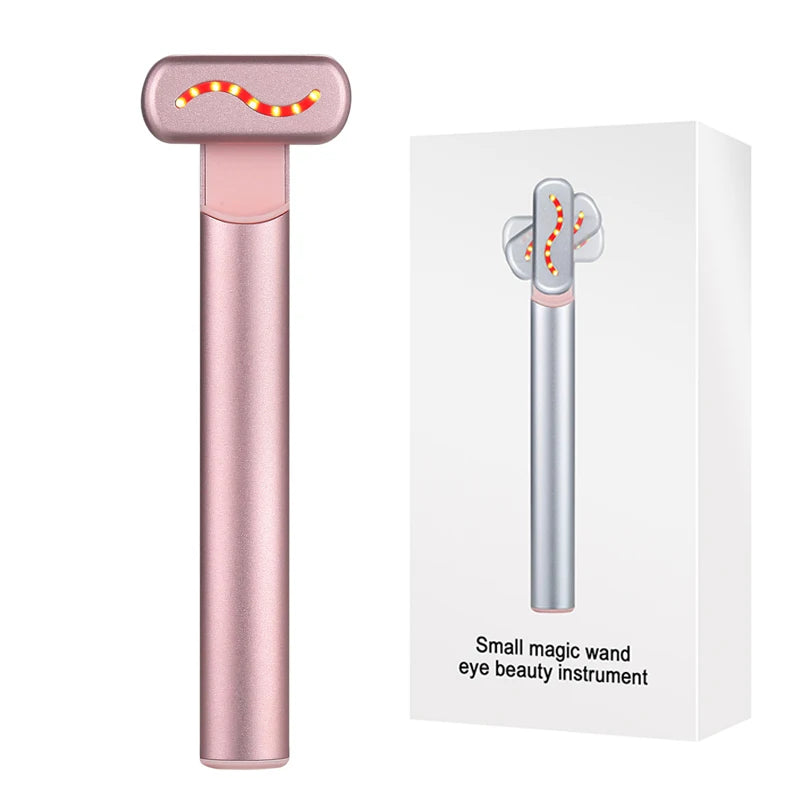 EMS Microcurrent Facial Wand - Red Light Skin Tightening.
