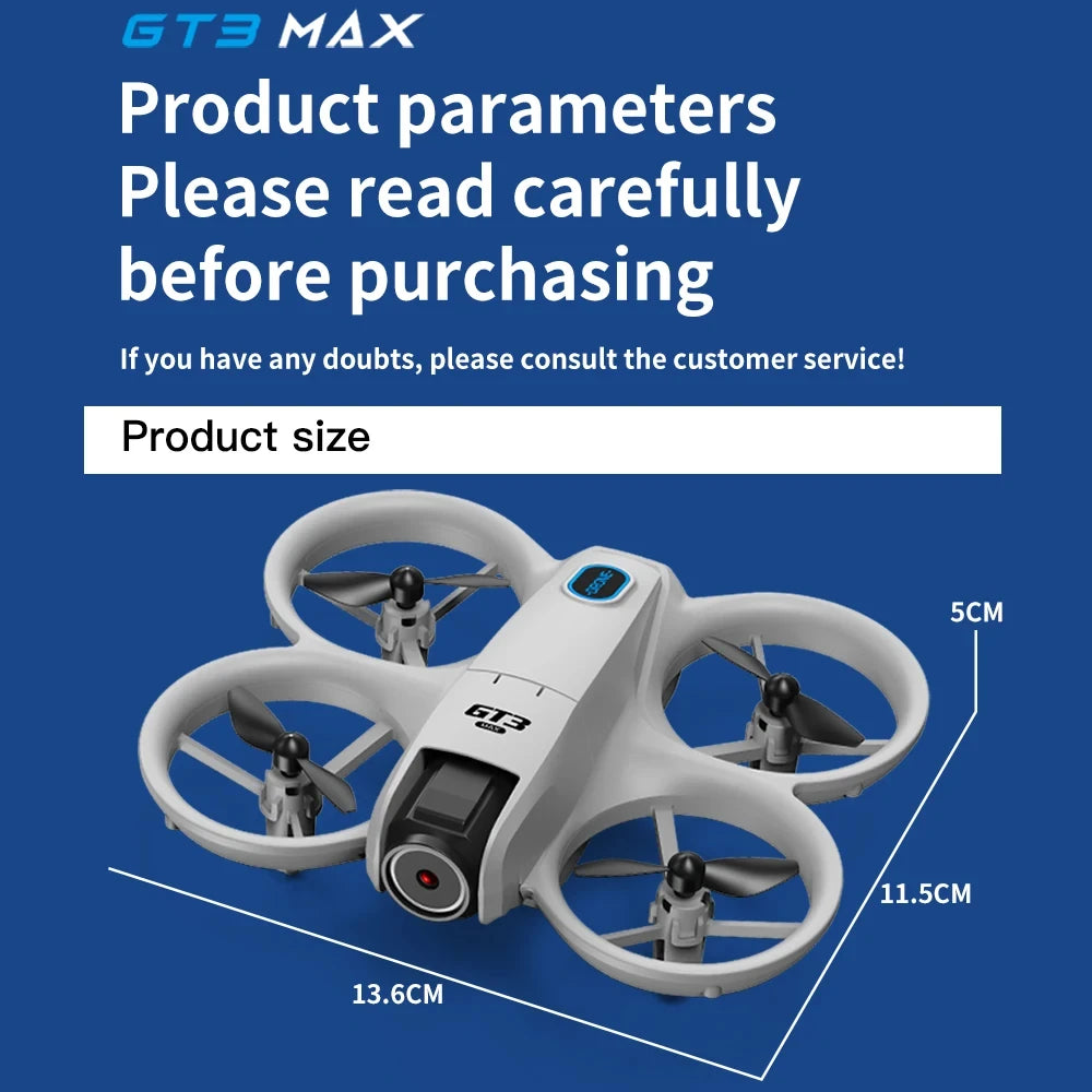 Xiaomi GT3 MAX Drone 5G 8K GPS Professional HD Aerial Photography Dynamic Light Remote Control Aircraft Optical Flow Quadcopter