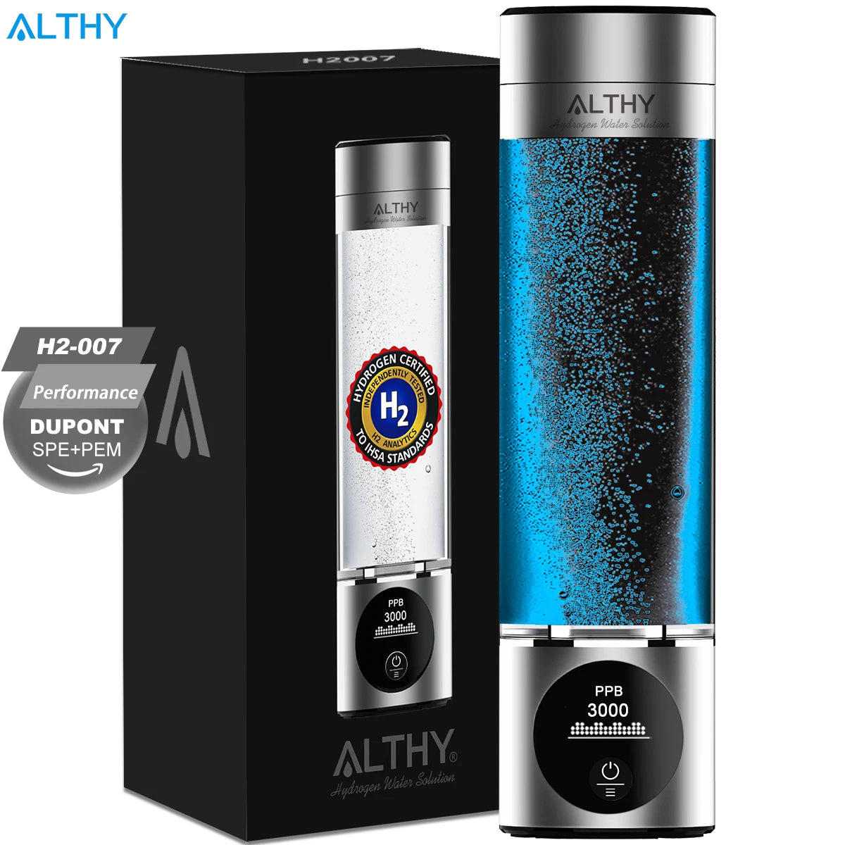 ALTHY Performance Hydrogen Water Generator