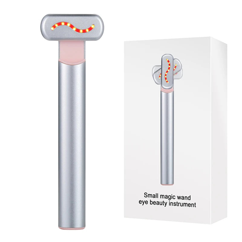 EMS Microcurrent Facial Wand - Red Light Skin Tightening.