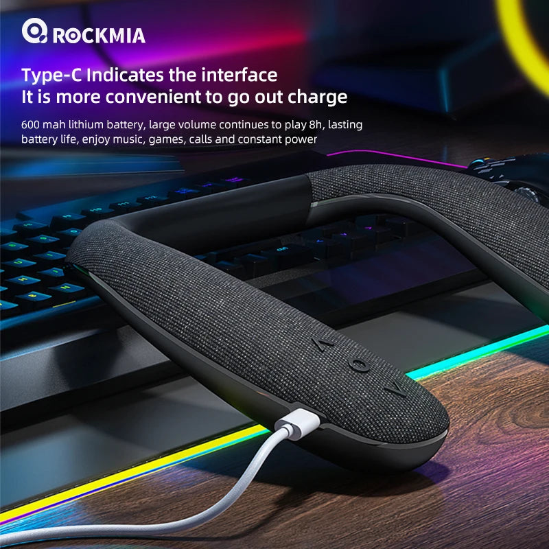 Neckband Speaker EBS 908 - Wireless Bluetooth 5.0 Bass.