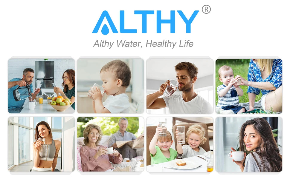 ALTHY Under Sink Drinking Water Filter Purifier
