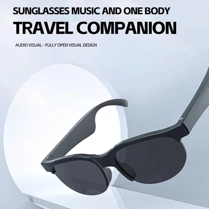 Original Bluetooth Sports Driving Sunglasses with Wireless Headset and Ear Hook Earbuds