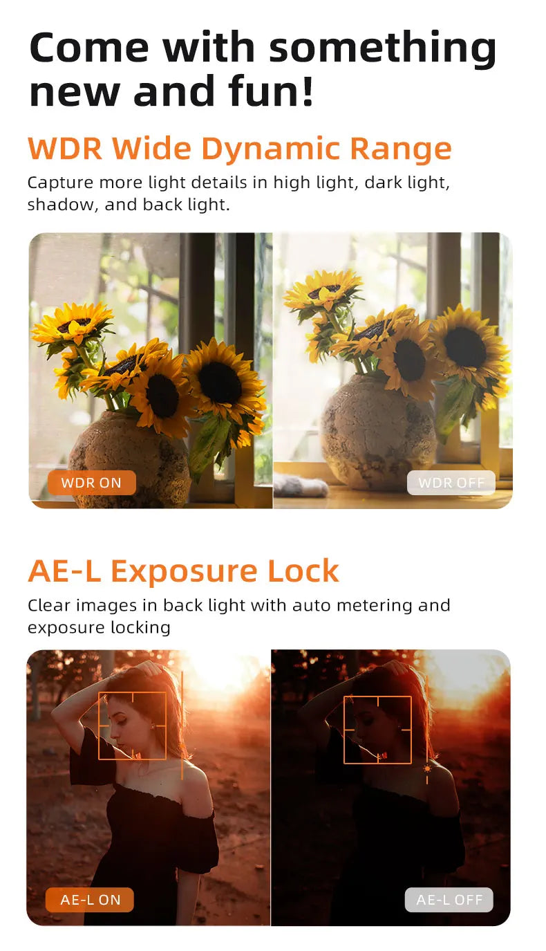 M5 Action Camera 4k Handheld Pocket Digital Camcorder