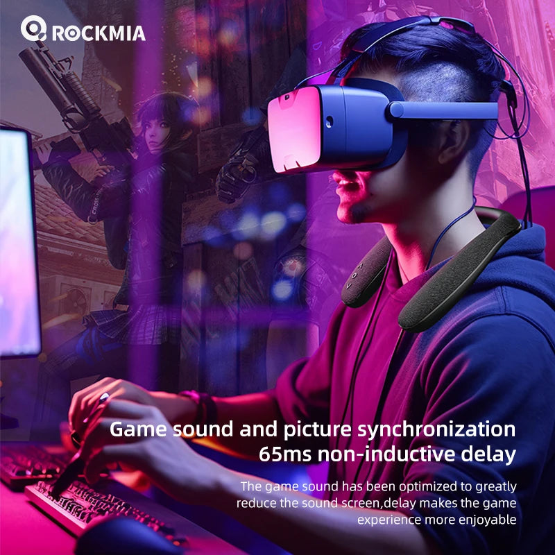 Neckband Speaker EBS 908 - Wireless Bluetooth 5.0 Bass.