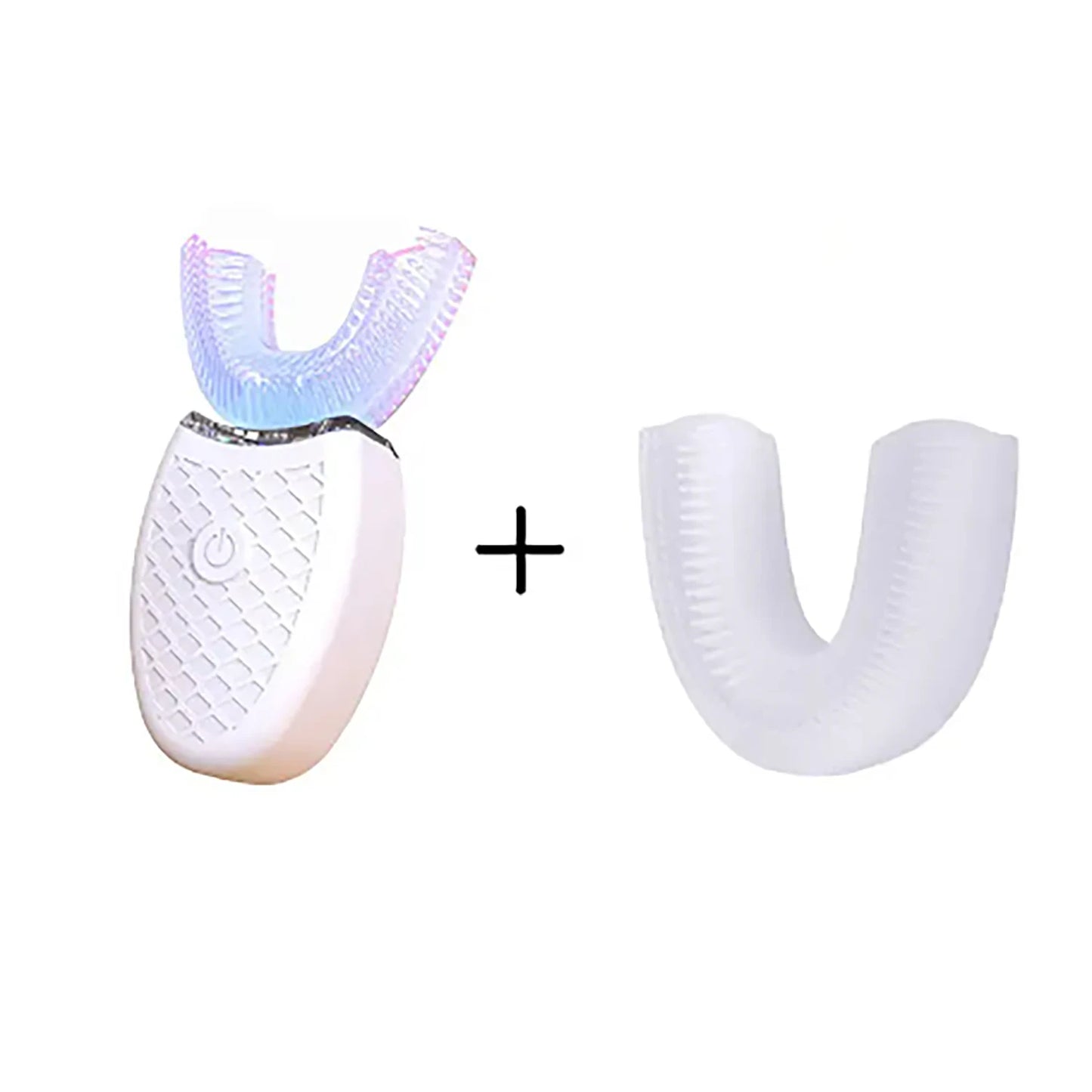 U-Type Toothbrush 360 Degrees Intelligent Silicon Head Sonic Electric Toothbrush Automatic USB Charge Waterproof Toothbrush