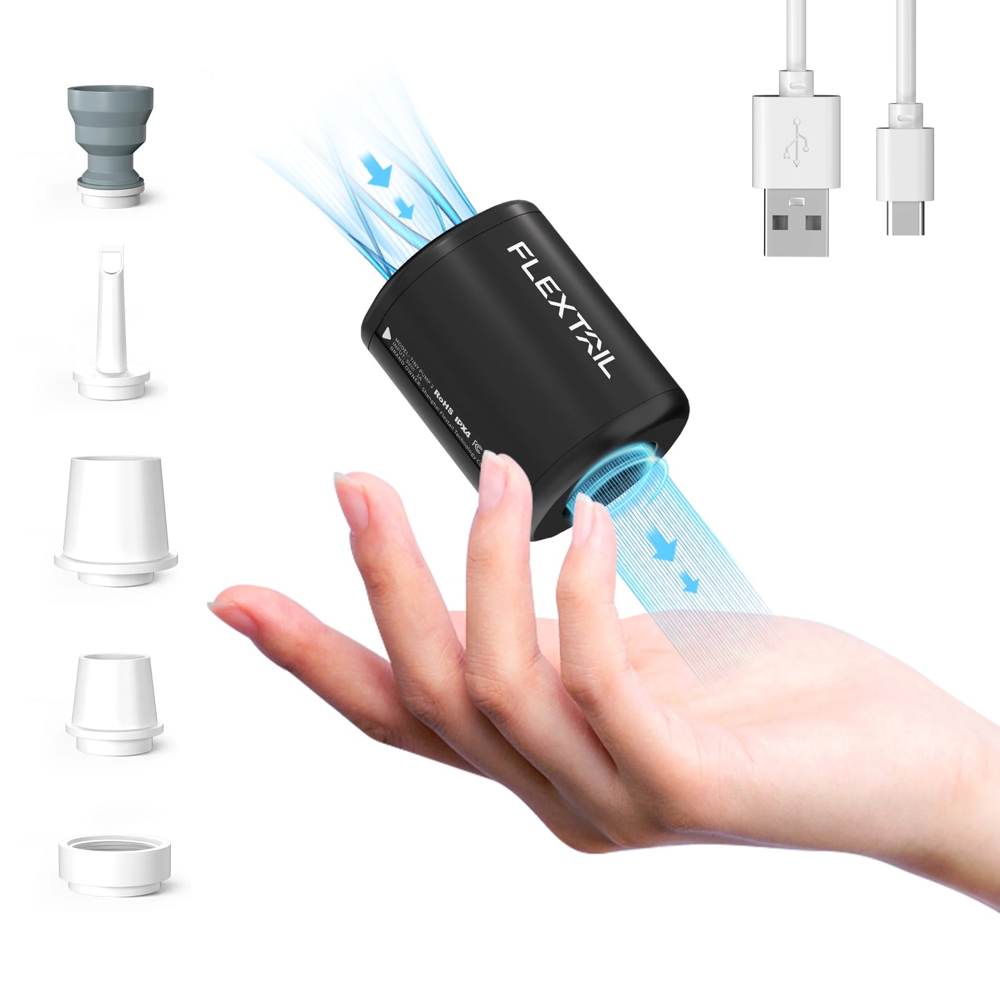 Tiny Pump 2 - Compact 4kPa Electric Pump For Camping