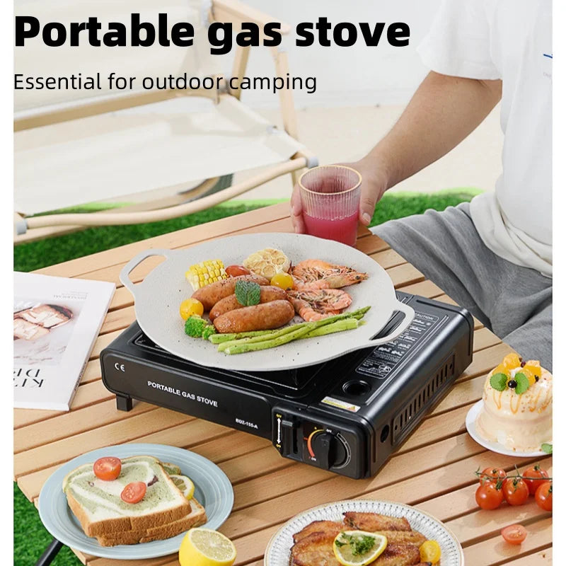 Dual-purpose portable outdoor cartridge stove, outdoor Cas stove, barbecue gas stove, gas stove for household use, gas stove