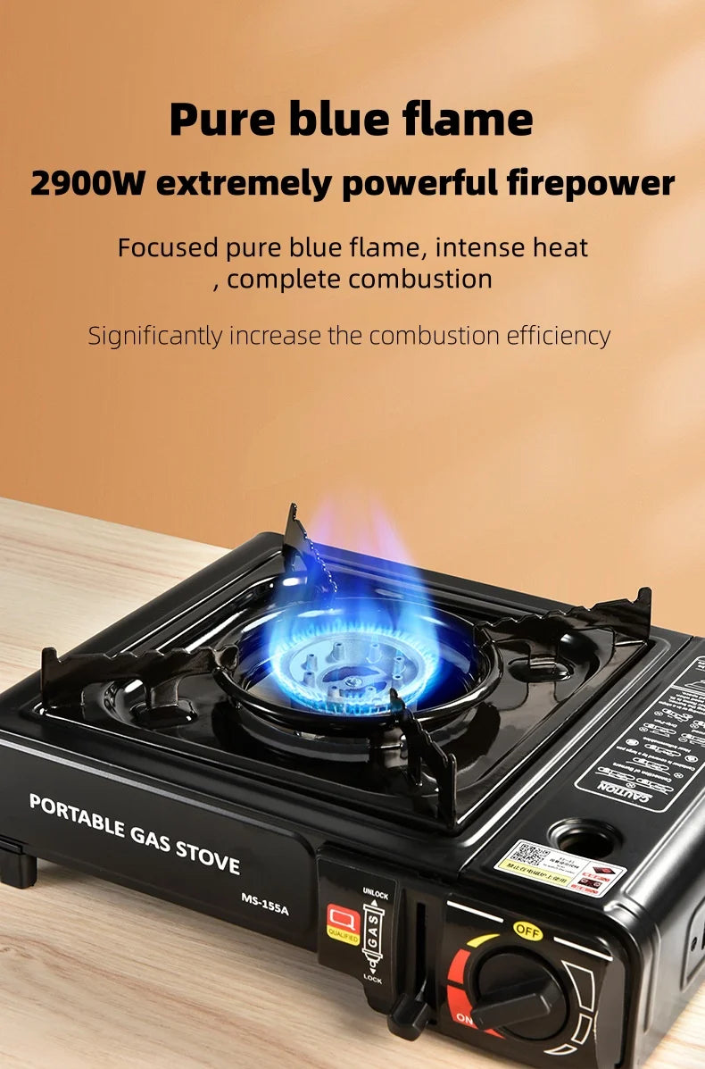 Dual-purpose portable outdoor cartridge stove, outdoor Cas stove, barbecue gas stove, gas stove for household use, gas stove