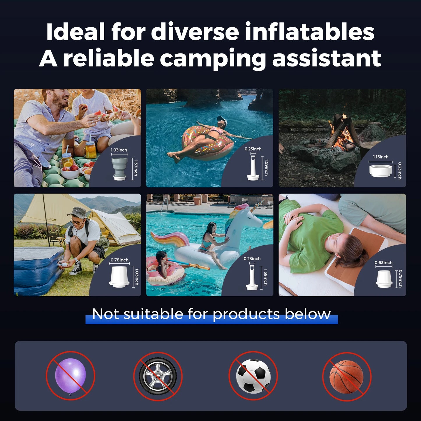 Tiny Pump 2 - Compact 4kPa Electric Pump For Camping