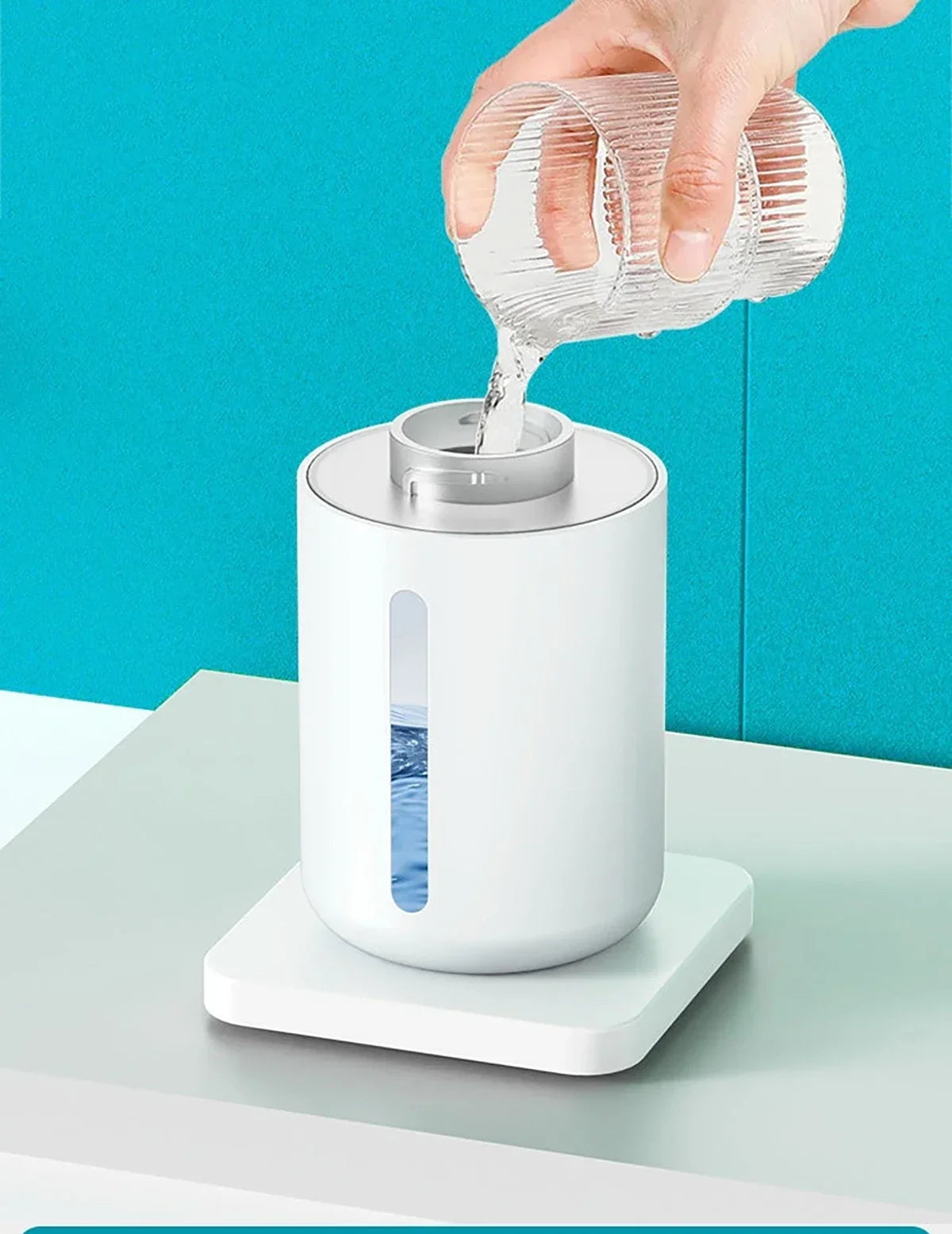 Automatic Soap Dispenser Touchless Foaming Soap Dispenser 380ml USB Rechargeable Electric 4 Level Adjustable Foam Soap Dispenser