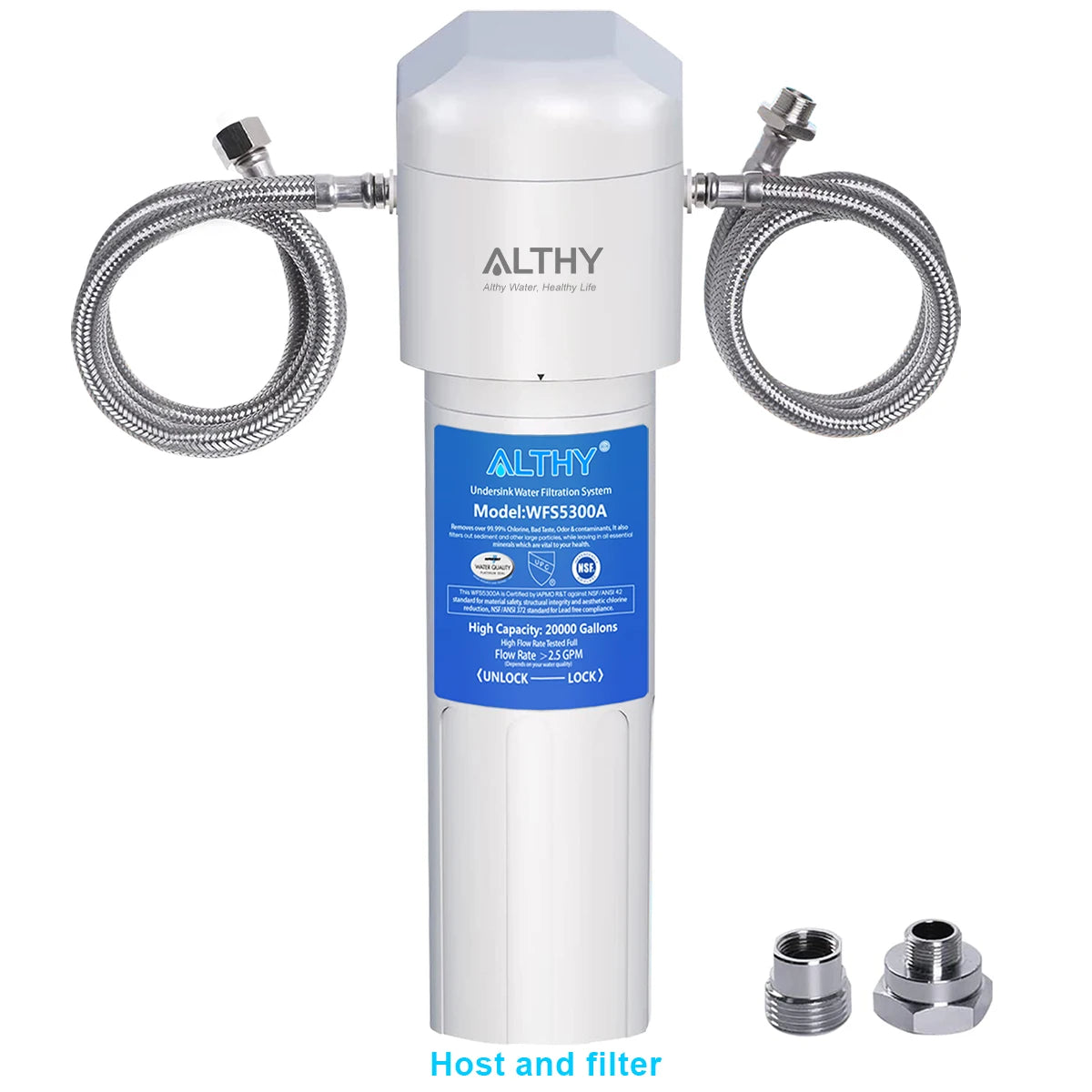 ALTHY Under Sink Drinking Water Filter Purifier