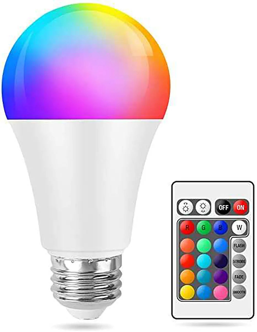 LED Light E27 RGB LED Bulb Light LED