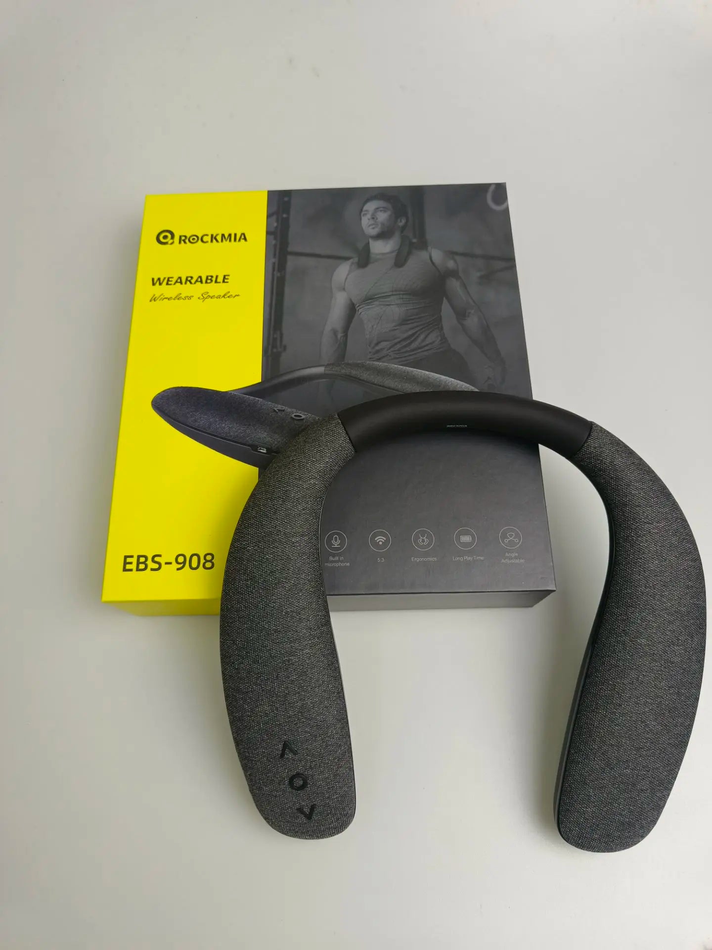 Neckband Speaker EBS 908 - Wireless Bluetooth 5.0 Bass.