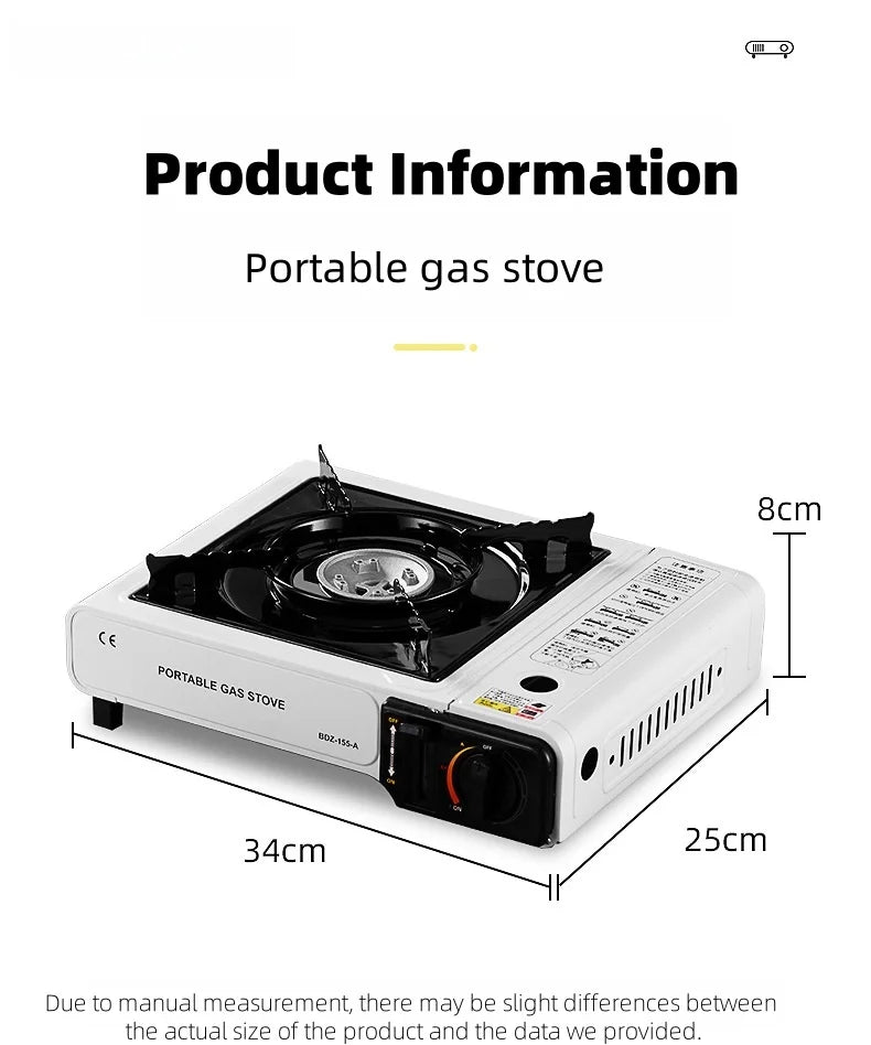 Dual-purpose portable outdoor cartridge stove, outdoor Cas stove, barbecue gas stove, gas stove for household use, gas stove