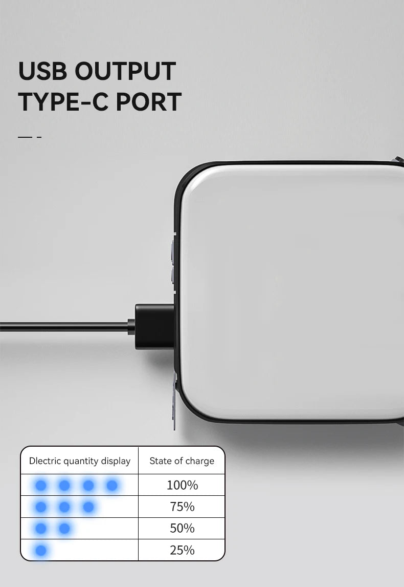 Camping Lights SMD Rechargeable Outdoor Hanging Lights Portable Fill Light Work Maintenance Lighting