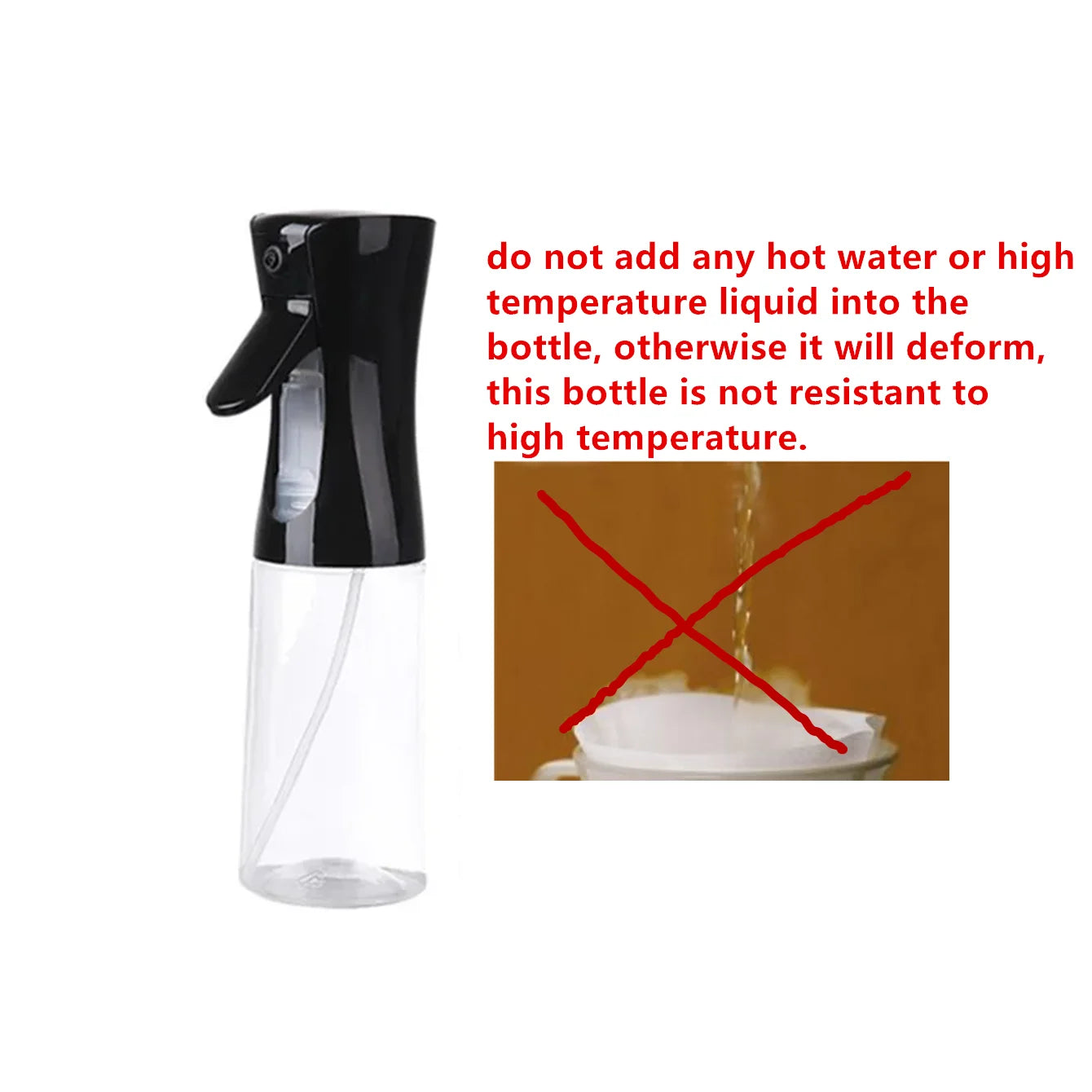 200ml 300ml Oil Spray Bottle Kitchen BBQ Cooking Olive Oil Dispenser Camping Baking Empty Vinegar Soy Sauce Sprayer Containers